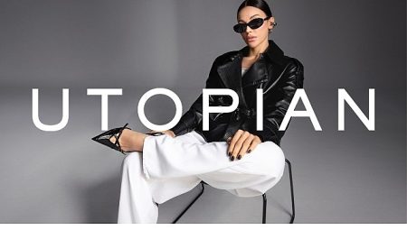 Utopian ile Vakitsiz Şıklığın Yeni Tarifi Tuvana Türkay, Utopian’ın İlham Veren Tarz Dünyasının Yüzü Oldu.