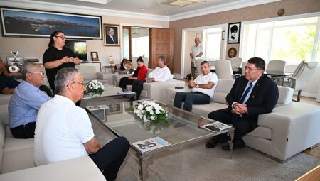 AESOB Başkanı Dere’den Başkan Topaloğlu’na ziyaret