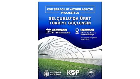 KOP Seracılık Yaygınlaşıyor Projesi’ne müracaatlar başladı.