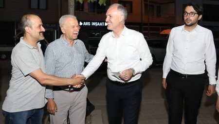 Lider Alper Taban Sinanbey’de Vatandaşlarla Buluştu