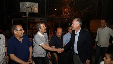 Lider Taban Kemalpaşa Mahallesi Sakinleriyle Buluştu