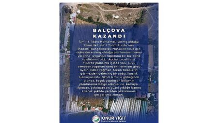 Onur Yiğit: “Balçova kazandı”