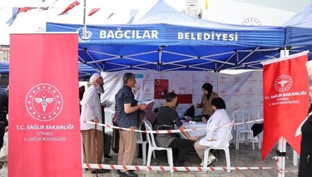 Bağcılar Meydanı’nda fiyatsız sıhhat hizmeti