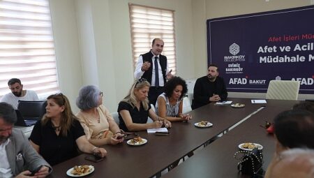 Bakırköy’de Muhtarlarla Sarsıntı Hazırlık Toplantısı