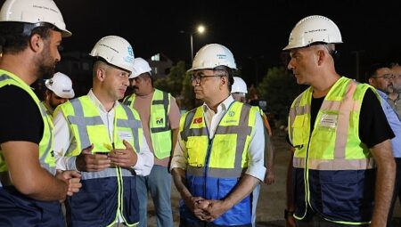 Baraçlı’dan dev projeye gece takibi