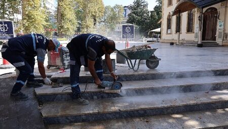 Büyükşehir, Fevziye Camii’yi elden geçiriyor