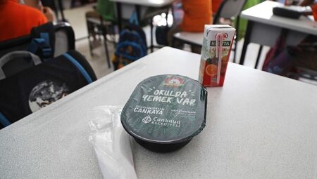 Çankaya Belediyesi’nden Çocuklara Sıcak Öğlen Yemeği