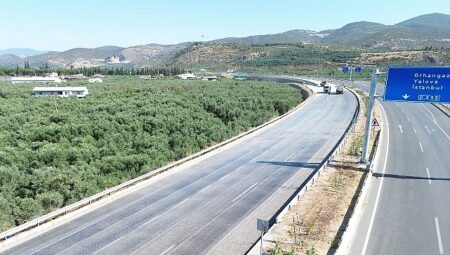 İznik Etraf Yolunda Son Dokunuş