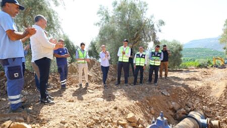 İZSU’dan Selçuk’a can suyu operasyonu