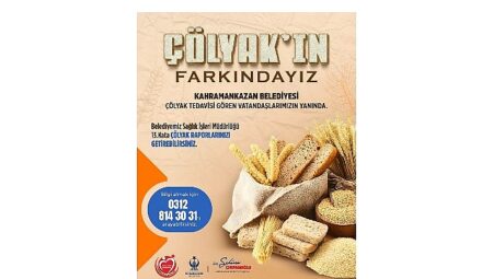 Kahramankazan Belediyesi’nden Çölyak Hastalarına Takviye