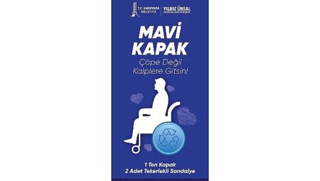 Karşıyaka’da “Mavi Kapak” kampanyası yine başlıyor