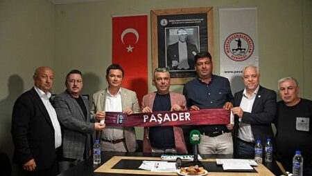 Lider Erkan Aydın’dan Mustafakemalpaşalılar Derneğine ziyaret