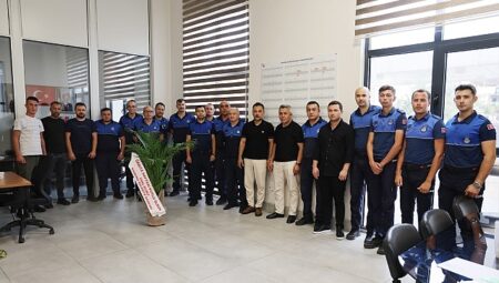Lider Ölmez’den Zabıta Haftası Ziyareti