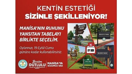 Manisa’nın Tabelalarına Halk Karar Verecek