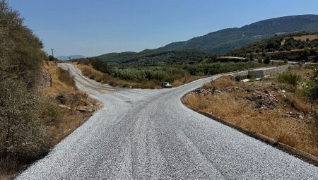 Milas Belediyesi Çağdaş ve Konforlu Yolları Vatandaşların Hizmetine Sundu