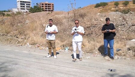 Seferihisar Belediyesi’nden drone takviyeli kaçak hafriyat kontrolü